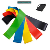 Resistance Bands Fitness Set Rubber Loop Bands Strength Training Workout Expander Yoga Gym Equipment Elastic Rubber Loop by Home for Health and Beauty