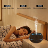 Essential Oil Diffuser With Remote Timer And Six Premium Oils by Home for Health and Beauty
