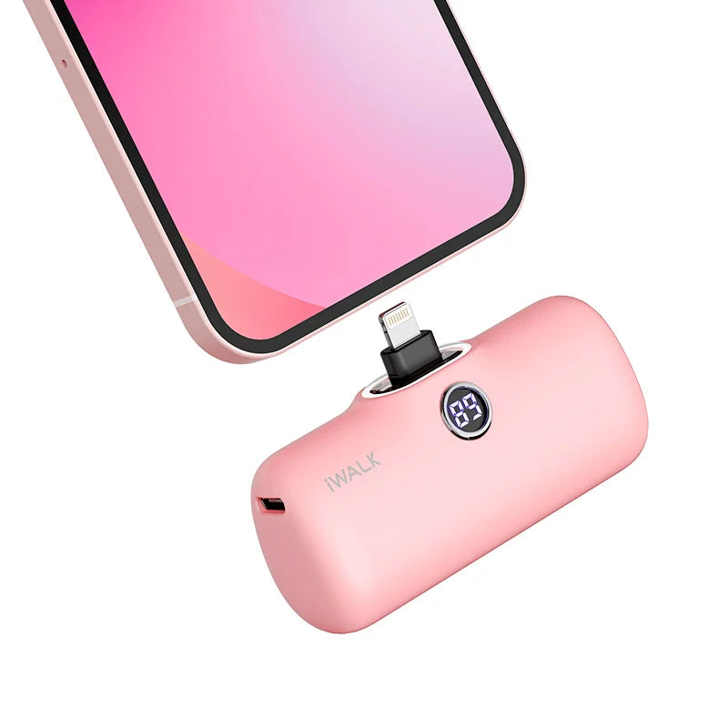 Capsule Power Bank Mini Portable Wireless Charger