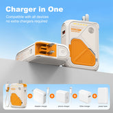 6-in-1 Magnetic Wireless Power Bank 10000mAh 22.5W by Home for Health and Beauty