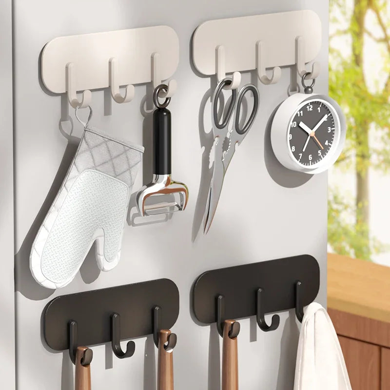 Refrigerator Magnetic Hook Wall Mount Sorting Rack ABS