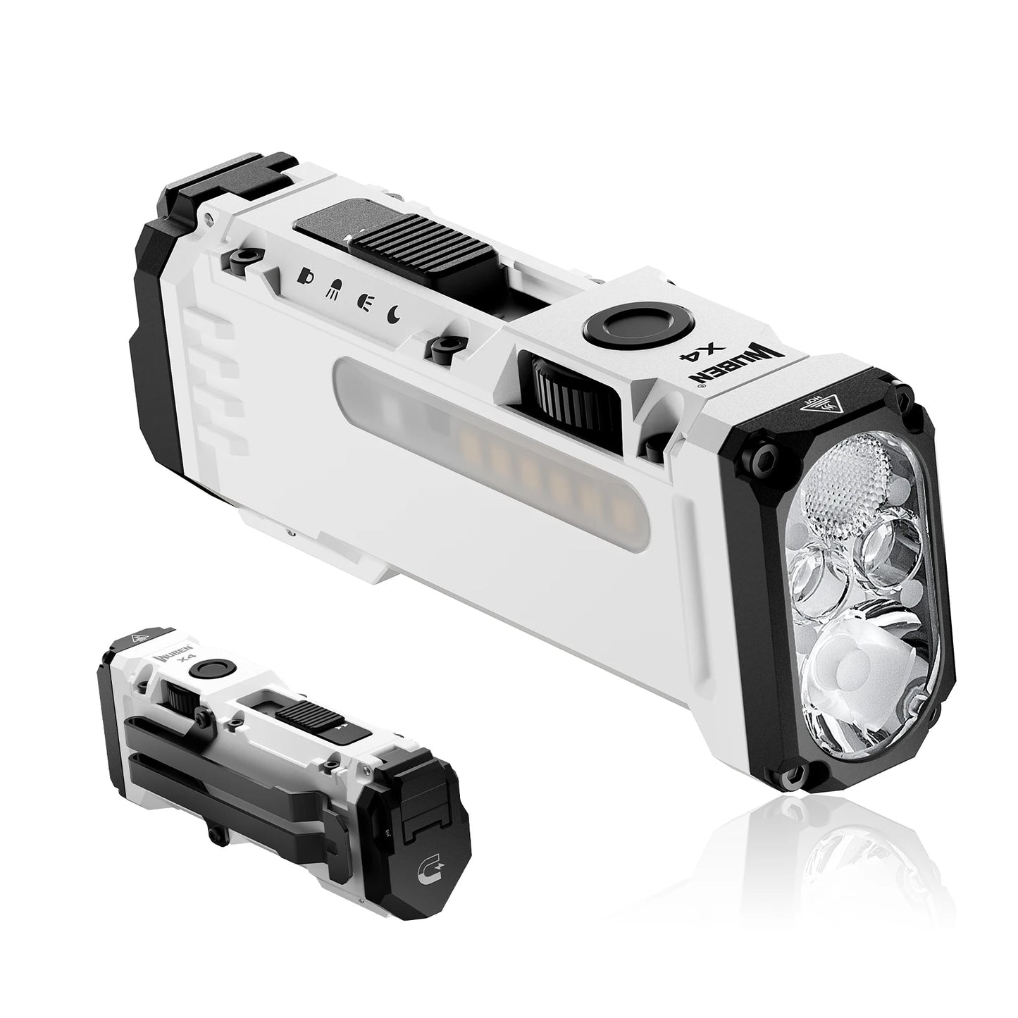 WUBEN X4 RGB LED Flashlight With Magnetic Tail Switch