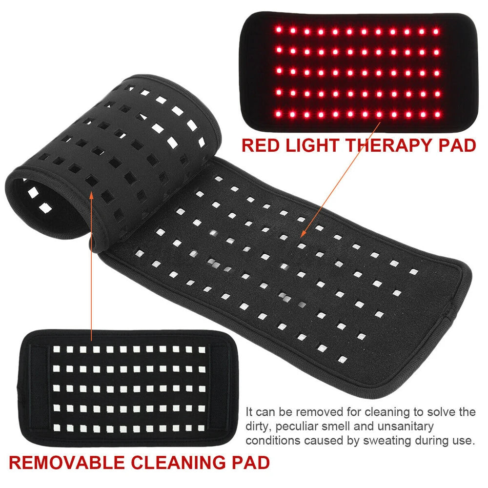 LED Portable Heat Pad For Face And Body Pain Relief by Home for Health and Beauty