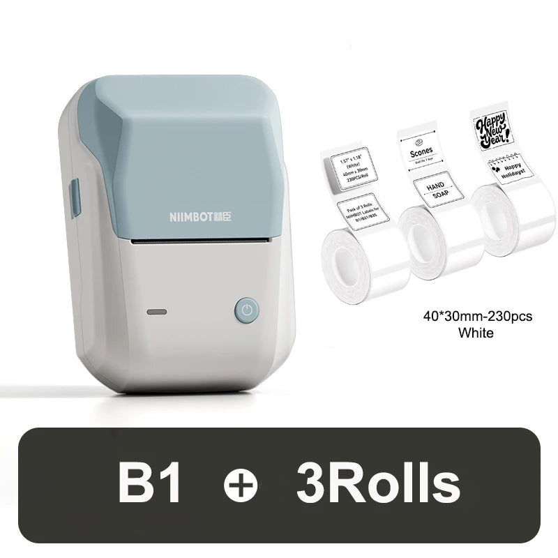Bluetooth Portable Thermal Label Printer For Packaging
