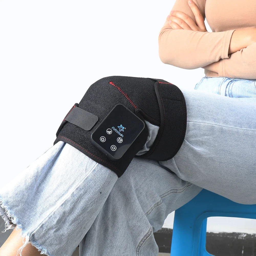 Red Light Therapy Electric Knee Massage Pad For Pain