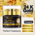 AILKE 24K Glod Flawlessly Skin Care Range, Skin Whitener, Reduce Dark Spots, Melanin, Wrinkles, Moisturize, For Women & Men by Home for Health and Beauty