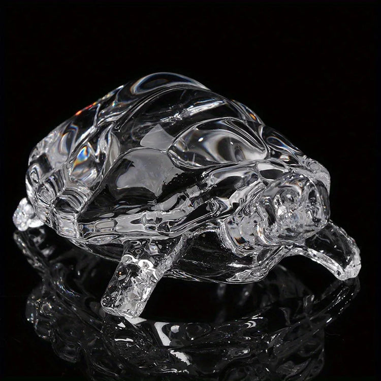 Crystal Turtle Ornament, Mini Turtle Statue, Lucky Ornament, Suitable for Home Office Desk Decoration, Home Decoration by Home for Health and Beauty
