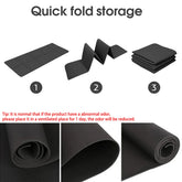 Foldable Yoga Mat Eco Friendly EVA Folding Travel Fitness Exercise Mat 3mm/4mm/6mm Thicknesses for Yoga Pilates & Floor Workouts by Home for Health and Beauty