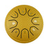 DT4 Eight Tone Steel Tongue Drum With Drumsticks And Accessories by Home for Health and Beauty