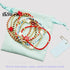 Waterproof Charm Beads Stackable Bracelets Bangles Fashion Fine Jewelry Gift For Women Anniversary Birthday by Home for Health and Beauty