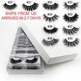 3D Mink Eyelashes Natural Wispy Bulk Wholesale by Home for Health and Beauty