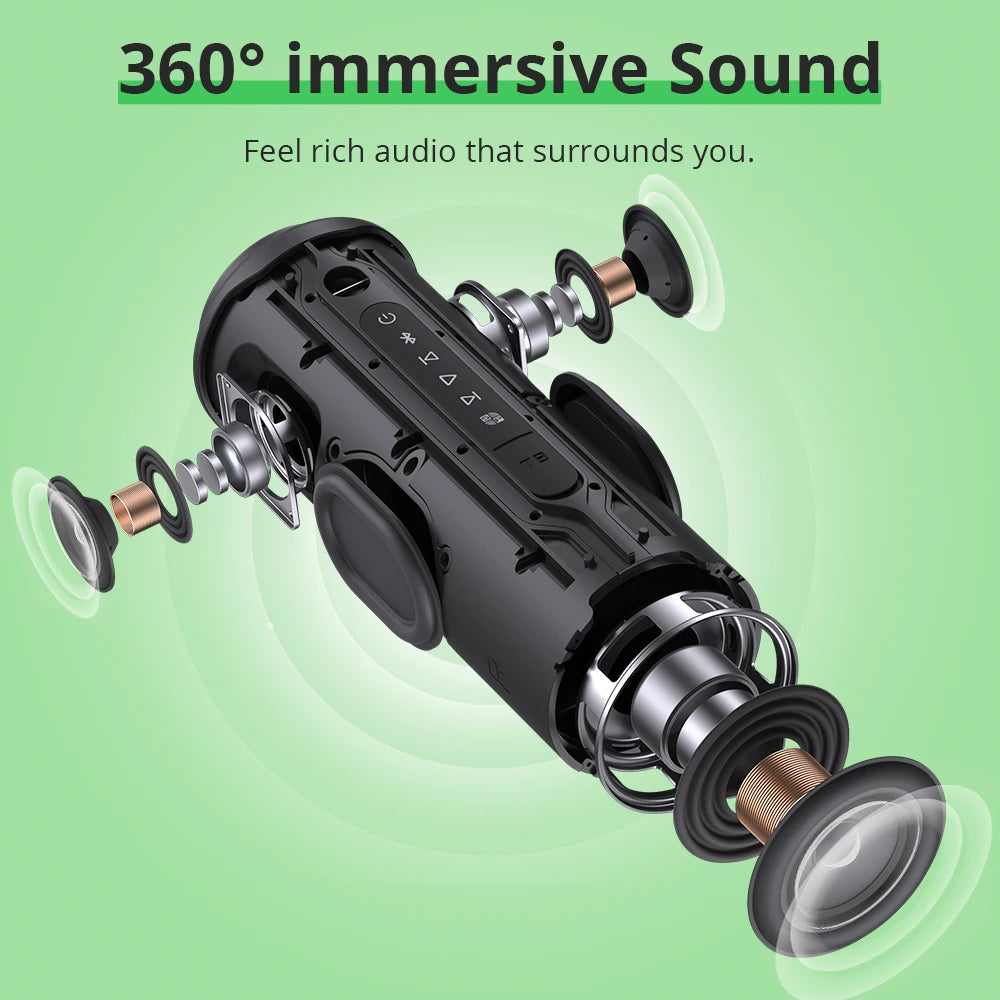 Tronsmart T8 Bluetooth Speaker 40W Waterproof IPX7 Portable Outdoor