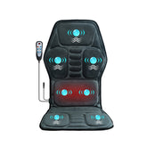 HOMEMASSA Vibration Back Massager Seat Cushion With Heat Massage Chair Pad by Home for Health and Beauty