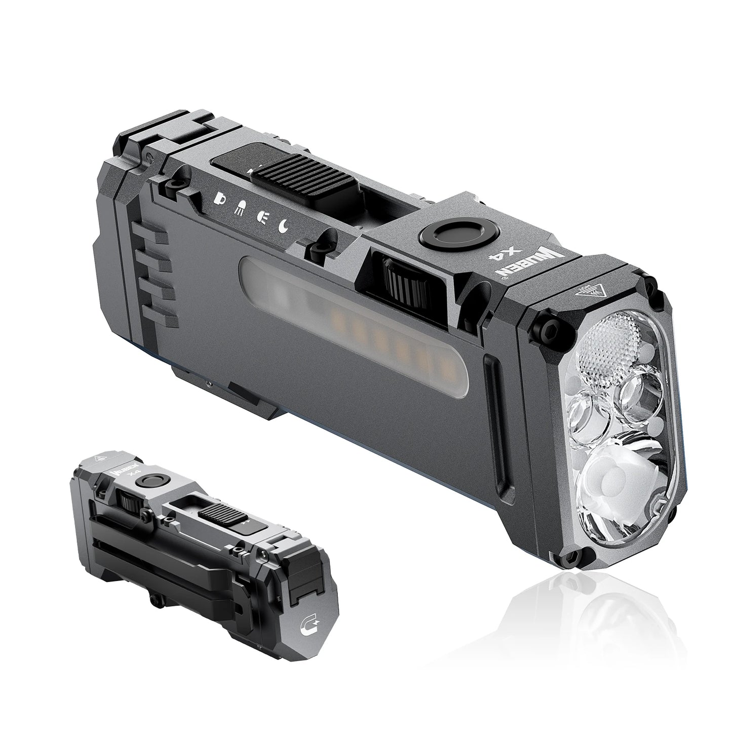 WUBEN X4 RGB LED Flashlight With Magnetic Tail Switch