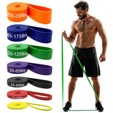 Resistance Bands For Pull Up Assistance And Fitness Training by Home for Health and Beauty