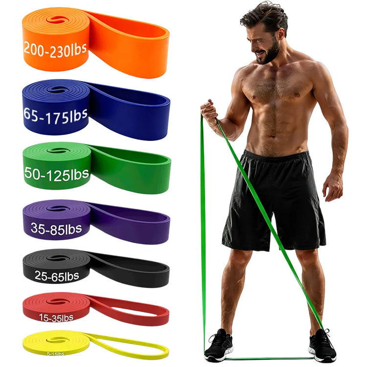 Resistance Bands For Pull Up Assistance And Fitness Training by Home for Health and Beauty