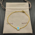 High-Quality Elegant and Simple Gold-Plated Round Bracelets and Necklaces Set by Home for Health and Beauty
