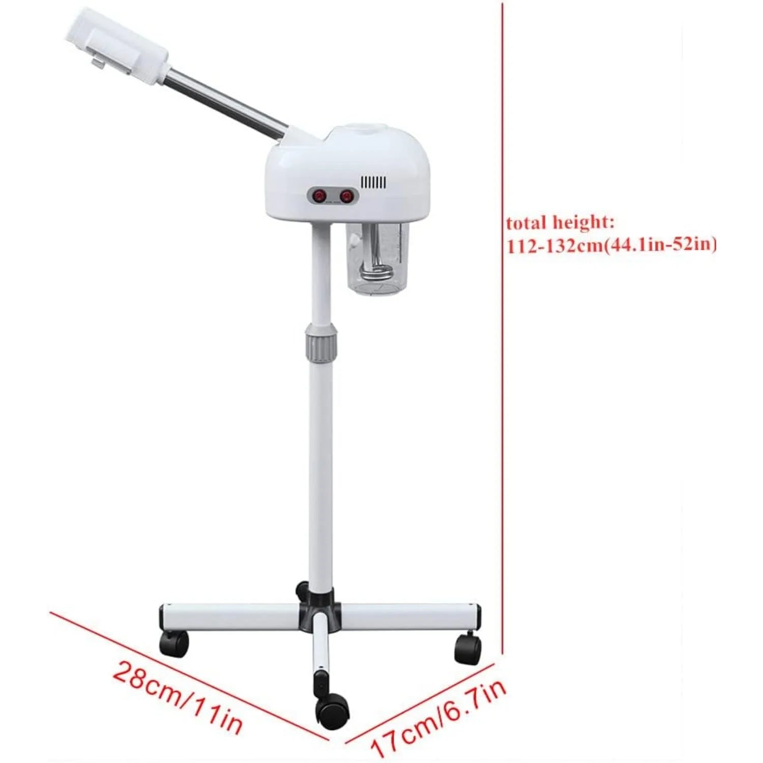 Professional Facial Steamer 360 Degree Rotating Nozzle by Home for Health and Beauty