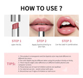 Lakerain Nearly Lipstick Lip Balm Natural Color Creamy Texture Long Lasting Moisturizing Nourishing Lip Care Gloss Cosmetic by Home for Health and Beauty
