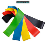 Resistance Bands Fitness Set Rubber Loop Bands Strength Training Workout Expander Yoga Gym Equipment Elastic Rubber Loop by Home for Health and Beauty