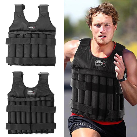 Weighted Vest Adjustable Weight For Running Training