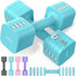 5-in-1 Adjustable Dumbbell Set of 2, 12LBS/20LBS Hand Weights for Women, Men, 1s-Adjust Dual-Stable Dumbbell Set for Women Home Gym & Outdoor by Home for Health and Beauty