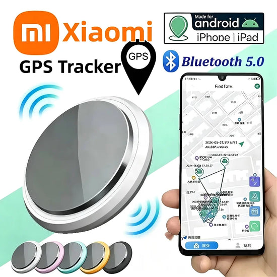 GPS Tracker Device Smart Anti-Lost Reminder For Pets Bag Wallet Bluetooth Finder Air Tag Tracking Locator For IOS Android by Home for Health and Beauty