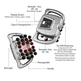 Foreverlily Fascia Gun High Frequency Vibration Massager Back Waist Shoulders by Home for Health and Beauty