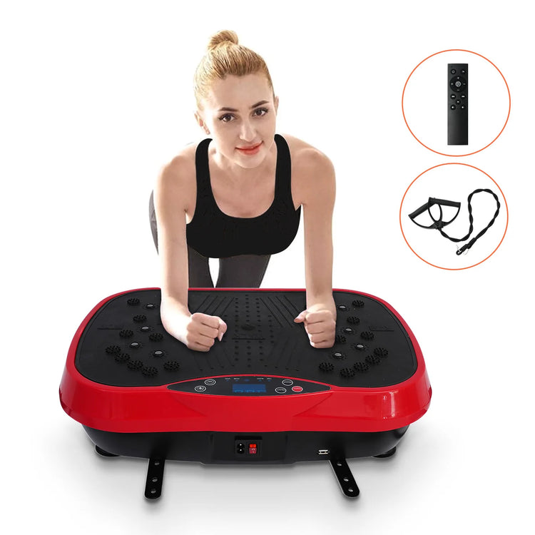 Vibration Plate Exercise Machine Fat Burn Whole Body Workout by Home for Health and Beauty