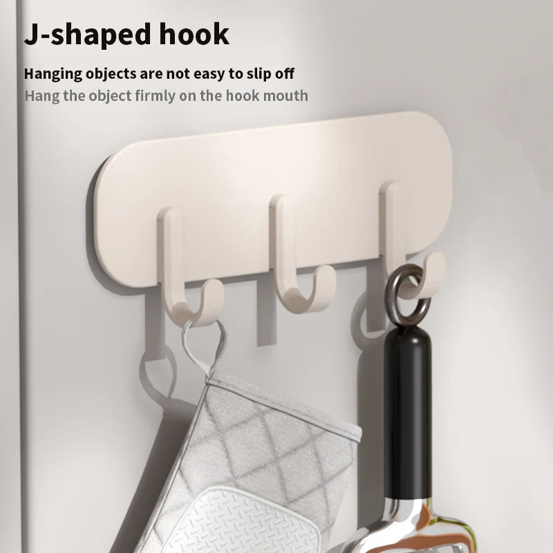 Refrigerator Magnetic Hook Wall Mount Sorting Rack ABS