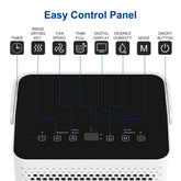 Dehumidifier With Drain Hose Auto Or Manual Drainage by Home for Health and Beauty