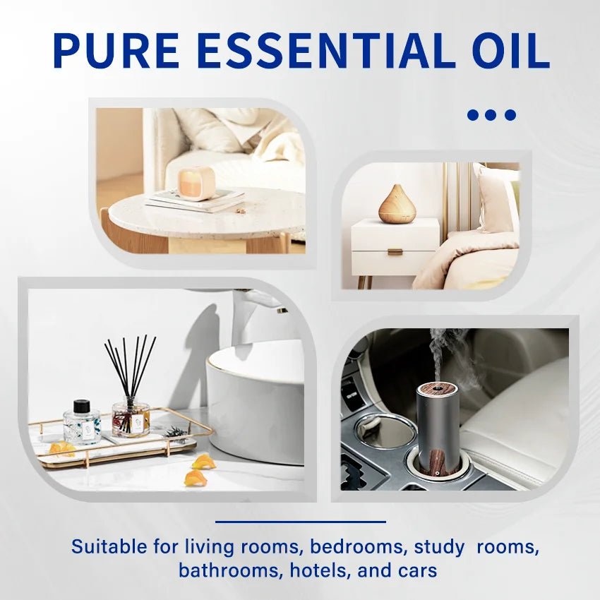 Gold Coast Six Fragrance Oils Gift Set for Aromatherapy by Home for Health and Beauty