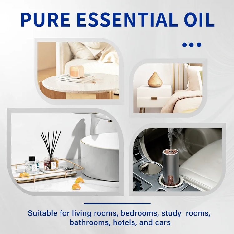 Gold Coast Six Fragrance Oils Gift Set for Aromatherapy by Home for Health and Beauty