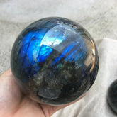 6-10cm Labradorite Ball Sphere Home Decoration Crafts High Quality Natural Smooth Stone Crystals and Stones Healing Ball by Home for Health and Beauty