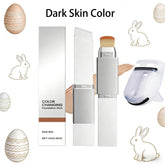 2-in-1 concealer foundation stick, covers dark circles, waterproof and sweatproof, creates the ideal flawless makeup look by Home for Health and Beauty