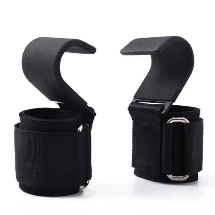 1/2PC Non-Slip Weight Lifting Hookspremium Pair of Straps Weightlifting Deadlift Chin Pull Up and Exercise Fitness Hook Training by Home for Health and Beauty
