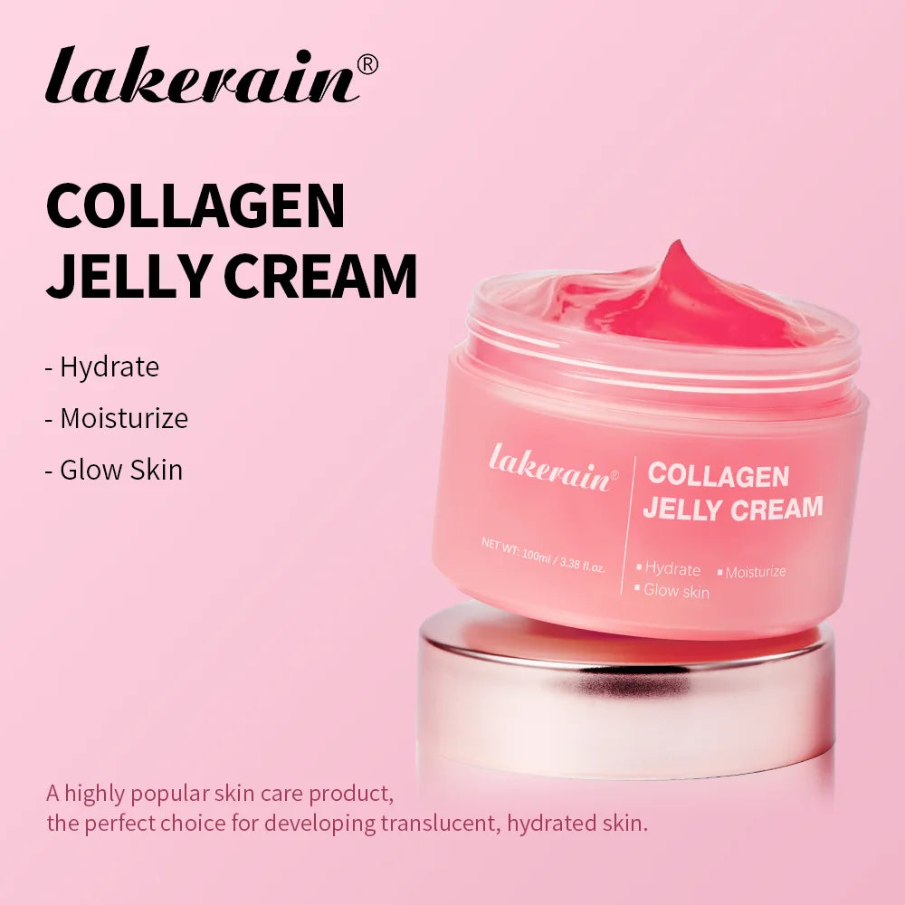 Anti Aging Collagen Face Cream 100ml Niacinamide Moisturizer Hydrating Gel For Tightening Soothing Firmness Skincare by Home for Health and Beauty