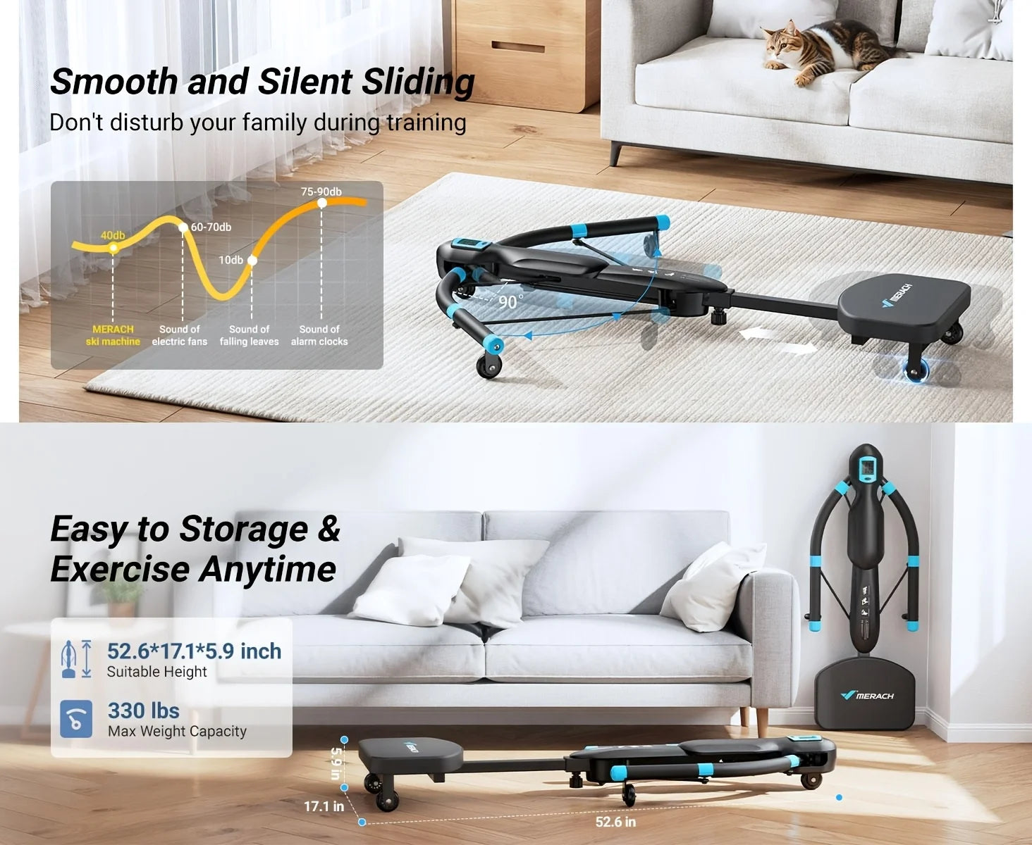 All-in-One Core Trainer Ab Machine, Rowing Machine, Dragonfly Equipment - Multifunctional Home Gym Fitness System with Full-Body Workout for Cardio, Strength Training & Belly Toning, Compact for home Gym () by Home for Health and Beauty
