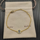 High-Quality Elegant and Simple Gold-Plated Round Bracelets and Necklaces Set by Home for Health and Beauty