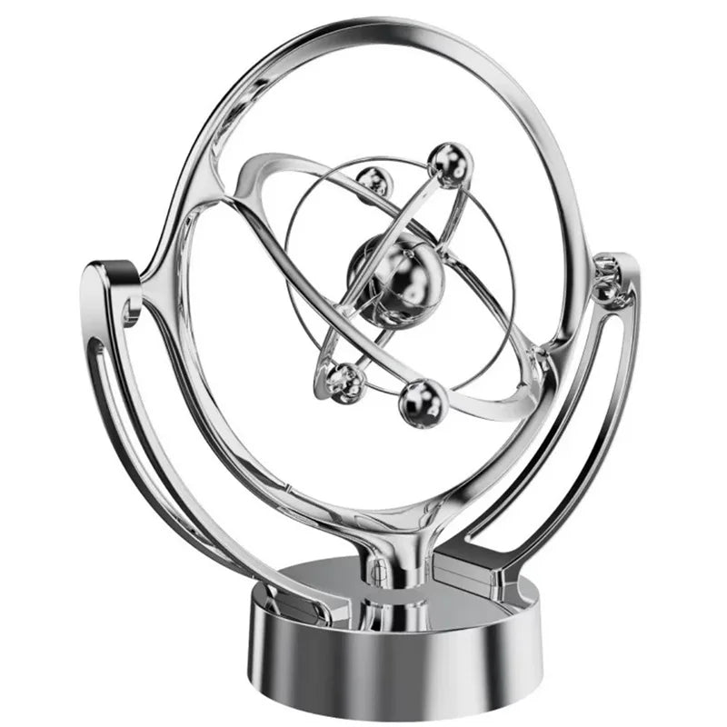 Galaxy Universe Celestial Swinger Magnetic Rotating Earth Perpetual Motion Device Electric Chaos Pendulum Science Decor living room decoration desk decoration adornos para casa desk decoration home accessories by Home for Health and Beauty