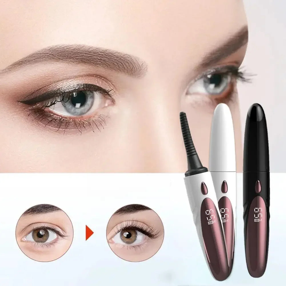 Heated Eyelash Curler USB Rechargeable 4 Modes