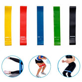 Resistance Bands Fitness Set Rubber Loop Bands Strength Training Workout Expander Yoga Gym Equipment Elastic Rubber Loop by Home for Health and Beauty