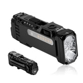 WUBEN X4 EDC Flat Flashlight with RGB Light, 1500 Lumens Mini Flashlight with Tactical Switch and Magnetic, IP68 Portable Pocket by Home for Health and Beauty
