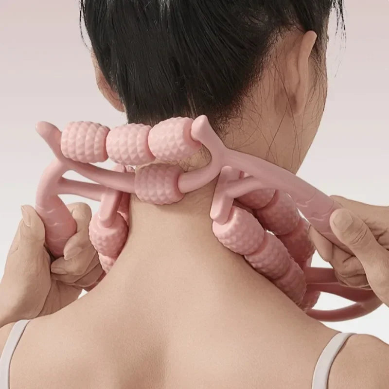 Calf Arm Leg Body Massage Roller Anti Cellulite Massager