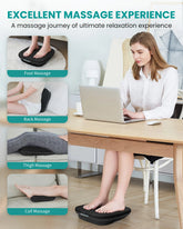Shiatsu Foot Massager With Heat And Infrared by Home for Health and Beauty