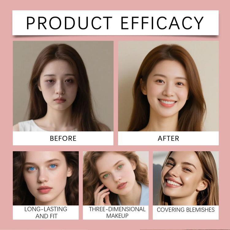 Perfect Cover Bb Cream Brightens Complexion Covering Skin Blemishes Lasting Lightweight Hydrates Moisturize Concealer Corrector by Home for Health and Beauty
