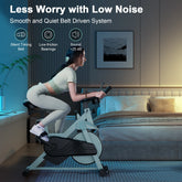 Magnetic Resistance Exercise Bike With 32 Levels Indoor Workout by Home for Health and Beauty