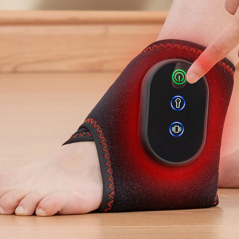 Rechargeable Ankle Massager With Intelligent Timing Sensor