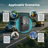 4G Anti-Theft GPS Tracker for Car/Motorcycle - ‌Strong Magnetic Vehicle Locator with Paid APP Tracking/Security Protection by Home for Health and Beauty