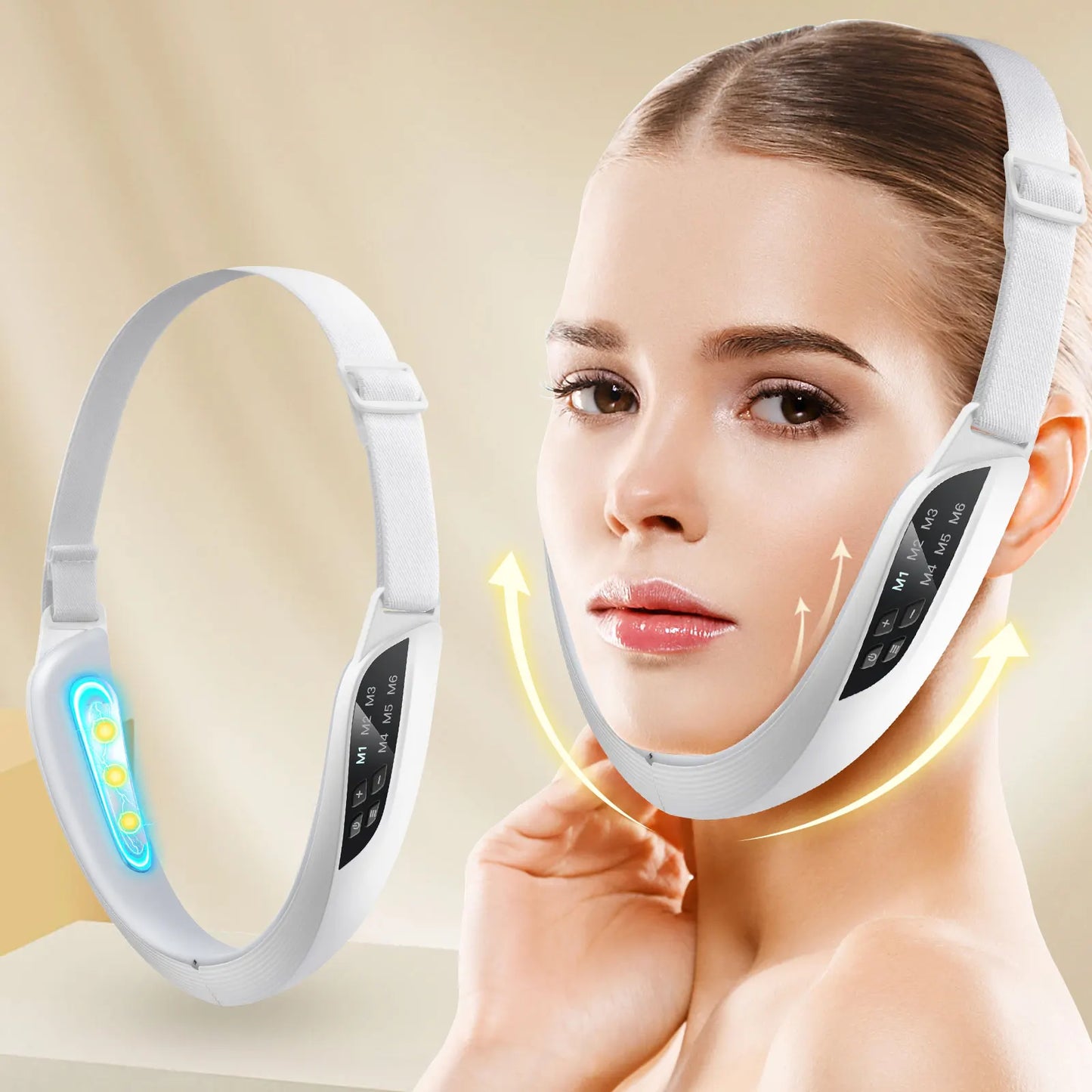 Face Lifting EMS Device With 6 Modes For Firming